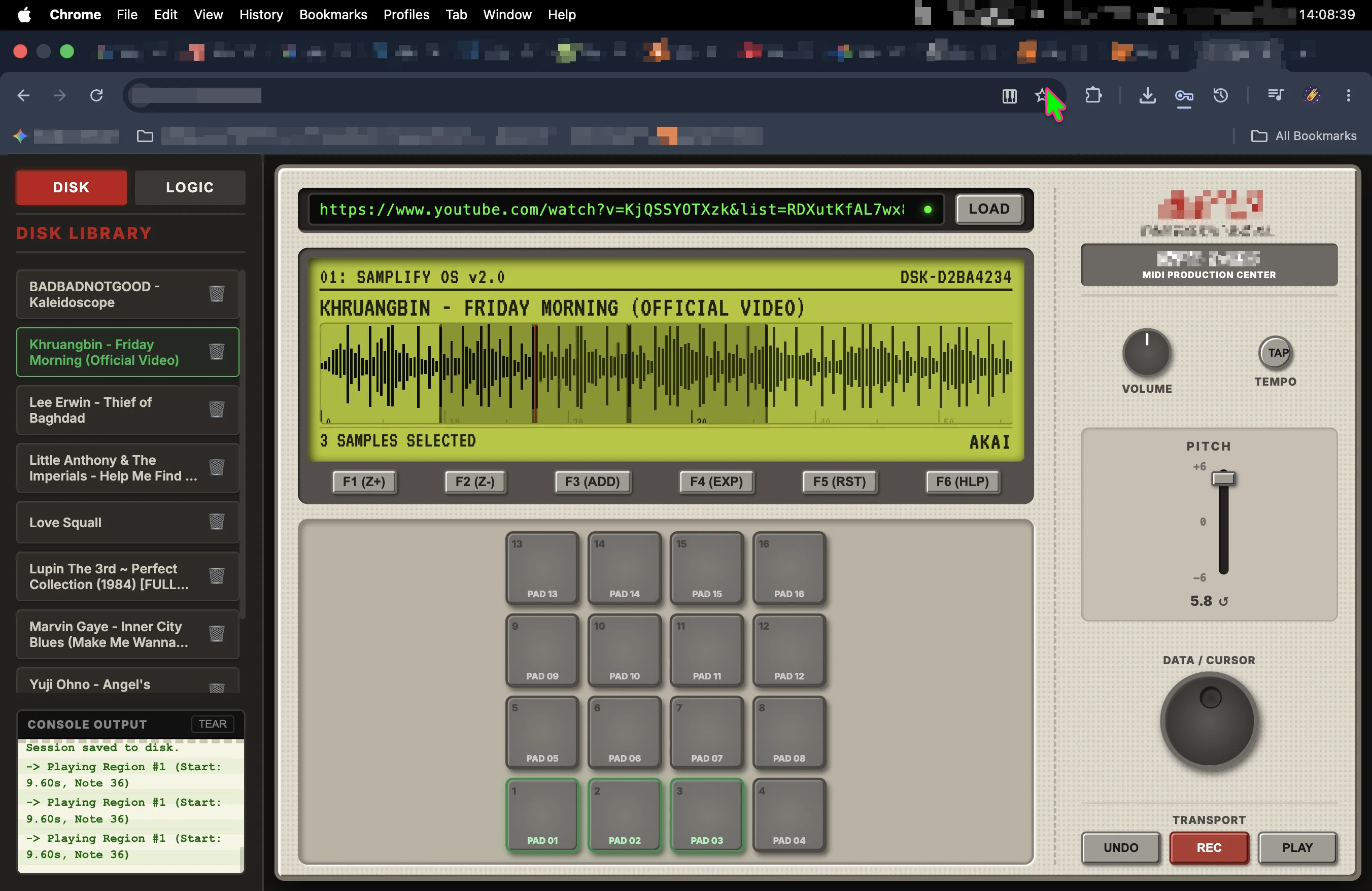 Samplify Screenshot