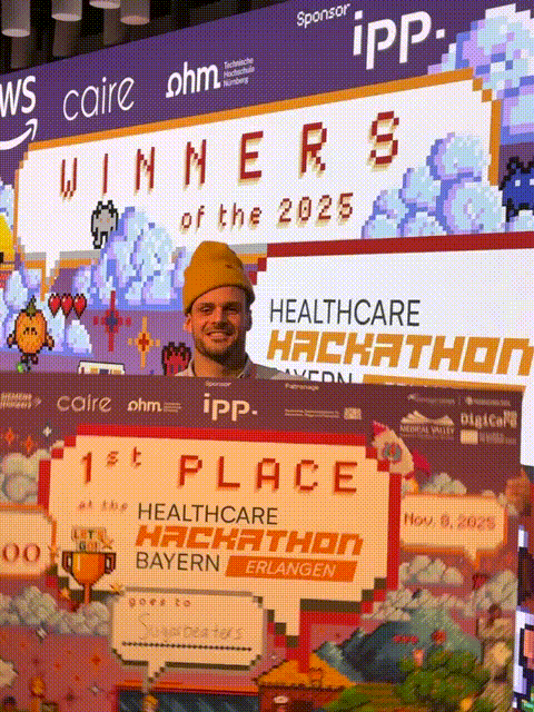 Tobias gewinnt den KI-Hackathon